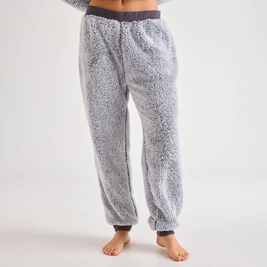 Ladies Fleece Loungewear Pants Loungewear